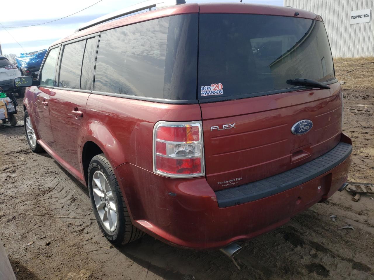 Photo 3 from auction – 2014 FORD FLEX SE with VIN 2FMGK5B81EBD37836