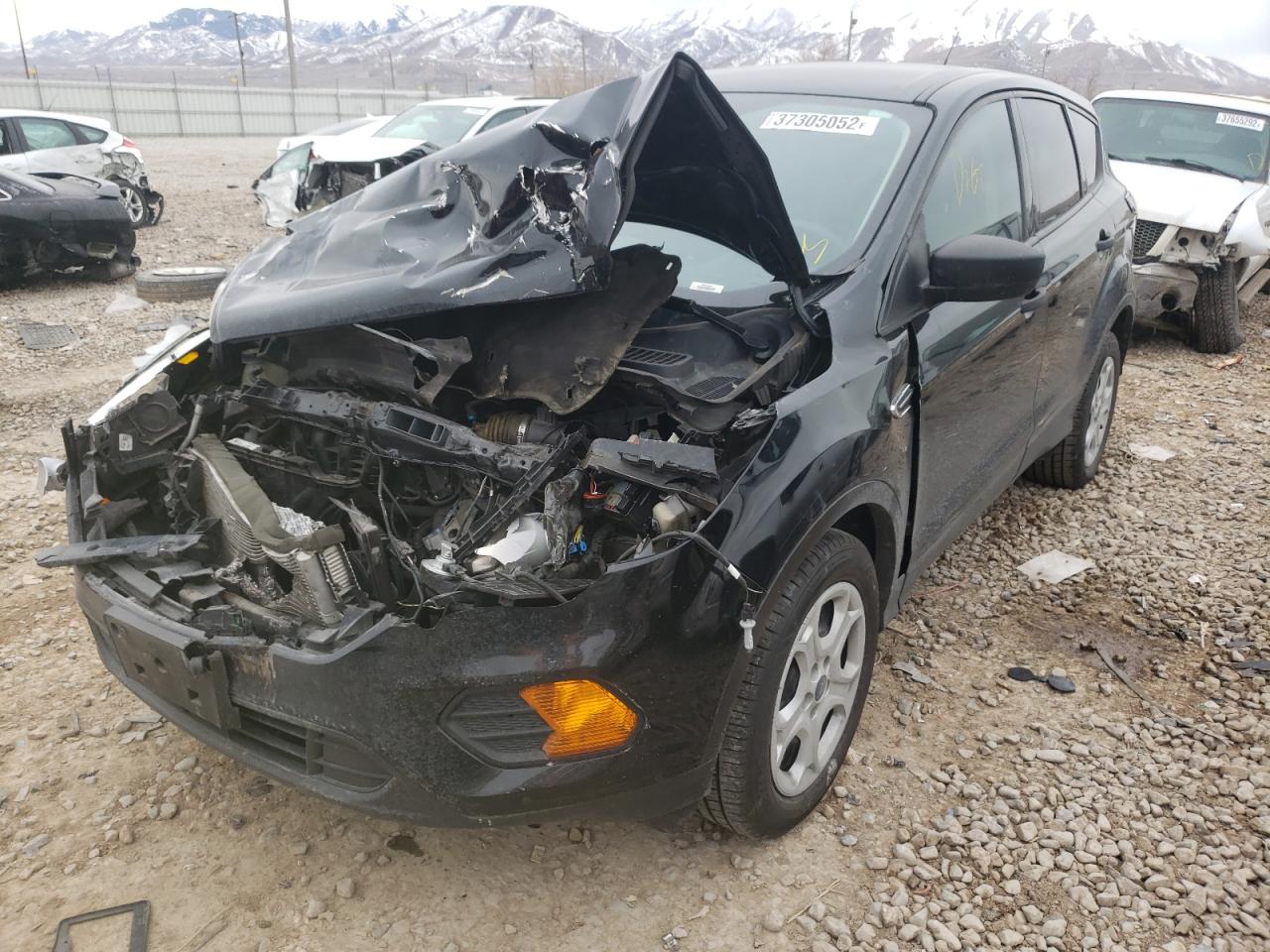 Photo 2 from auction – 2017 FORD ESCAPE S with VIN 1FMCU0F76HUD59066