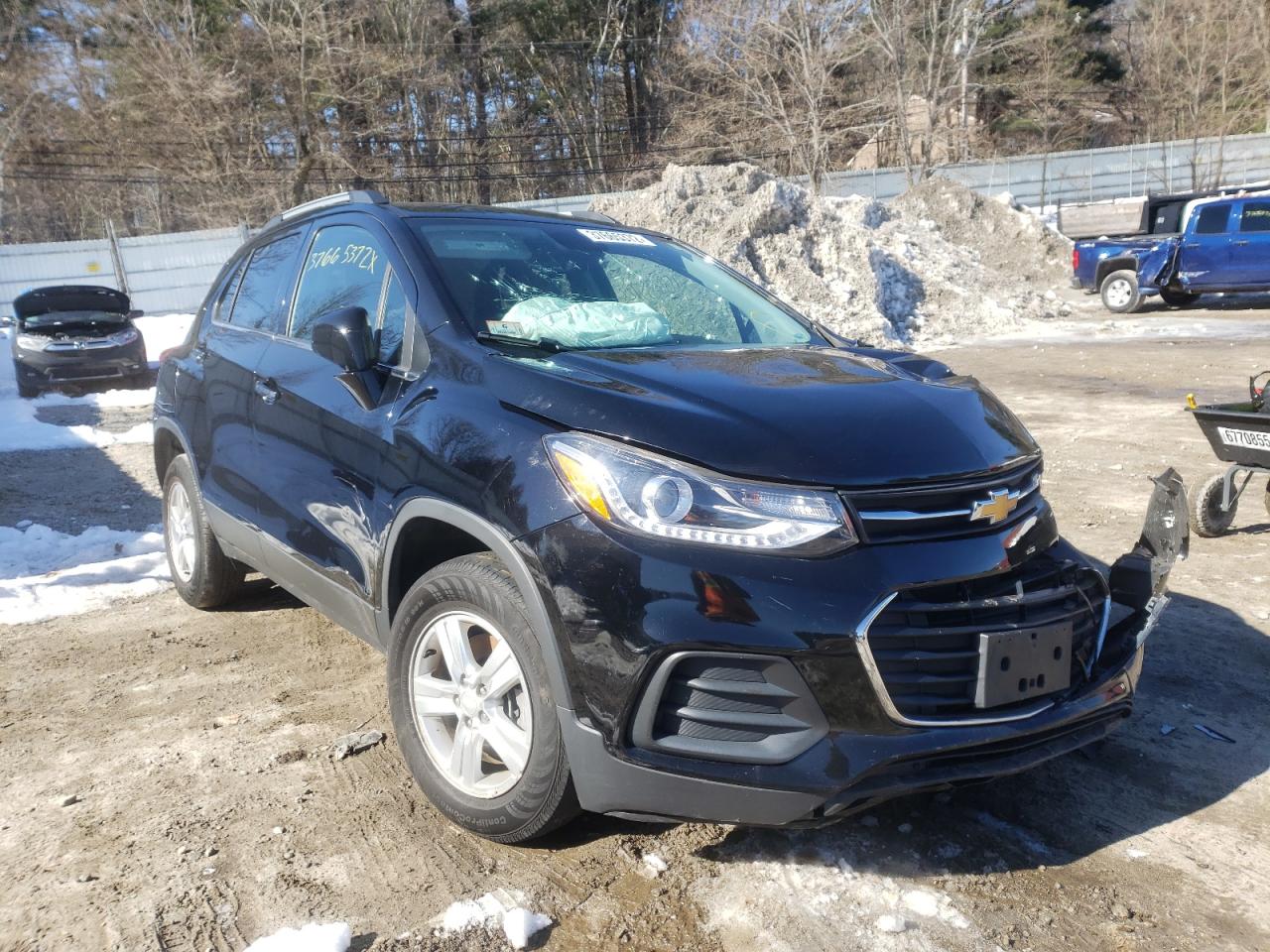 CHEVROLET TRAX 1LT 2018 with VIN 3GNCJPSB1JL371102 - Photo from auction