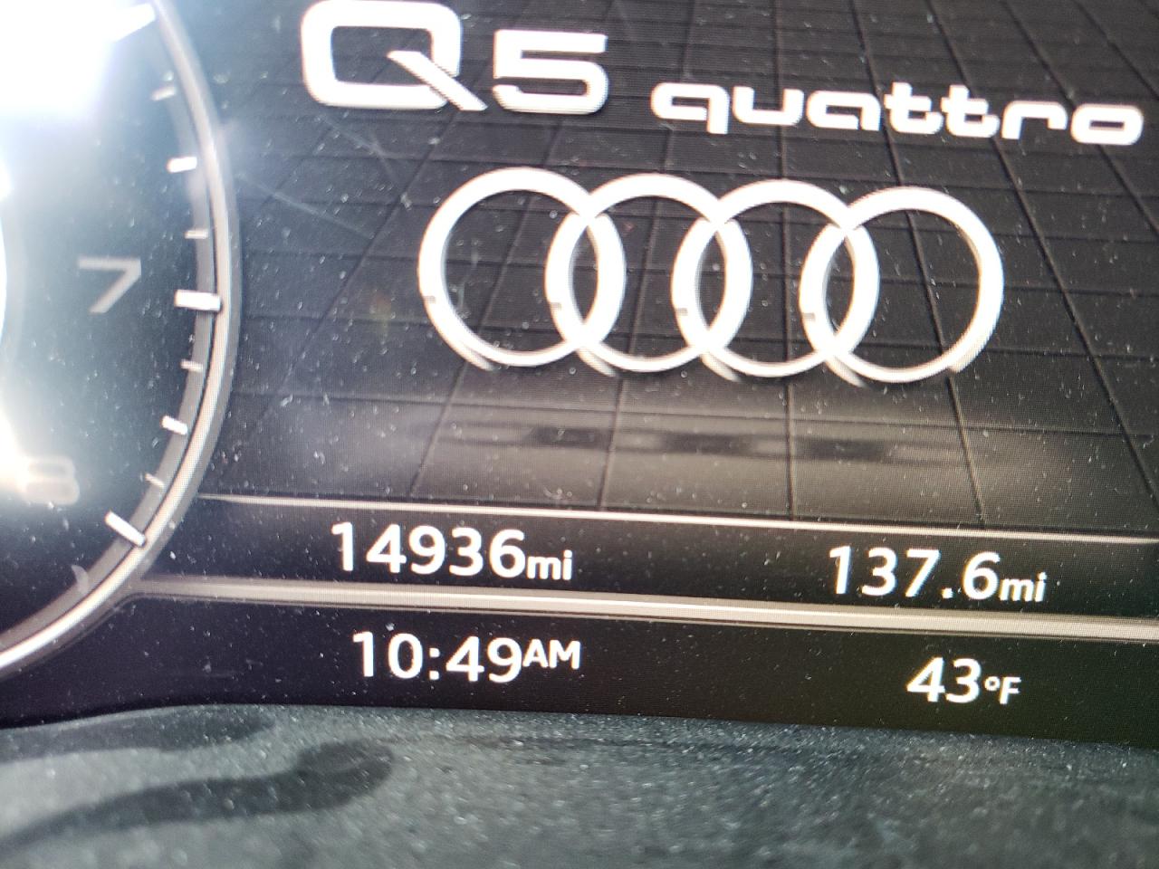 Photo 8 from auction – 2019 AUDI Q5 PREMIUM with VIN WA1BNAFY2K2104312