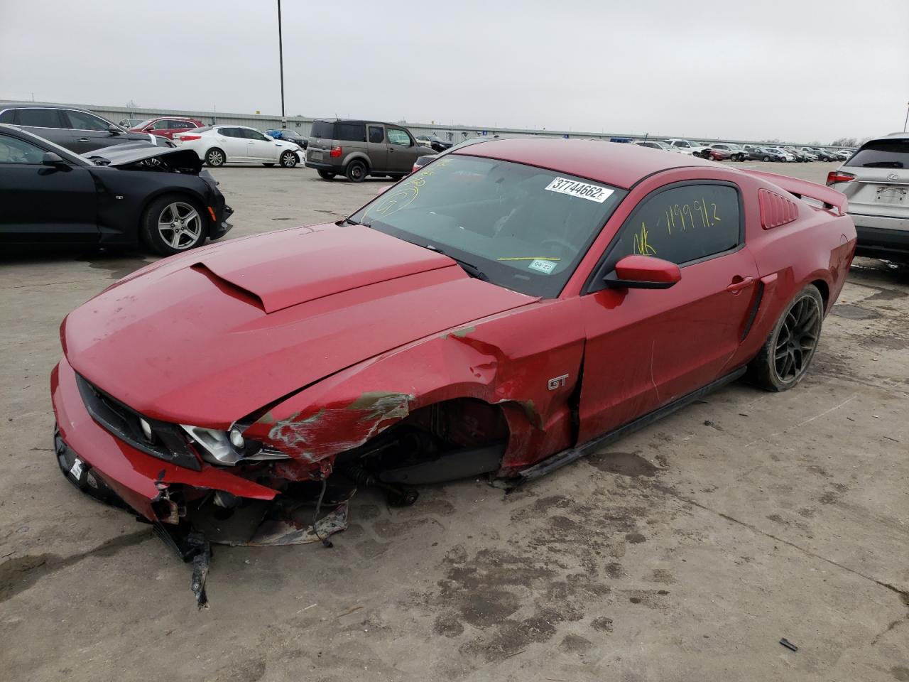 Photo 9 from auction – 2010 FORD MUSTANG GT with VIN 1ZVBP8CH8A5147334