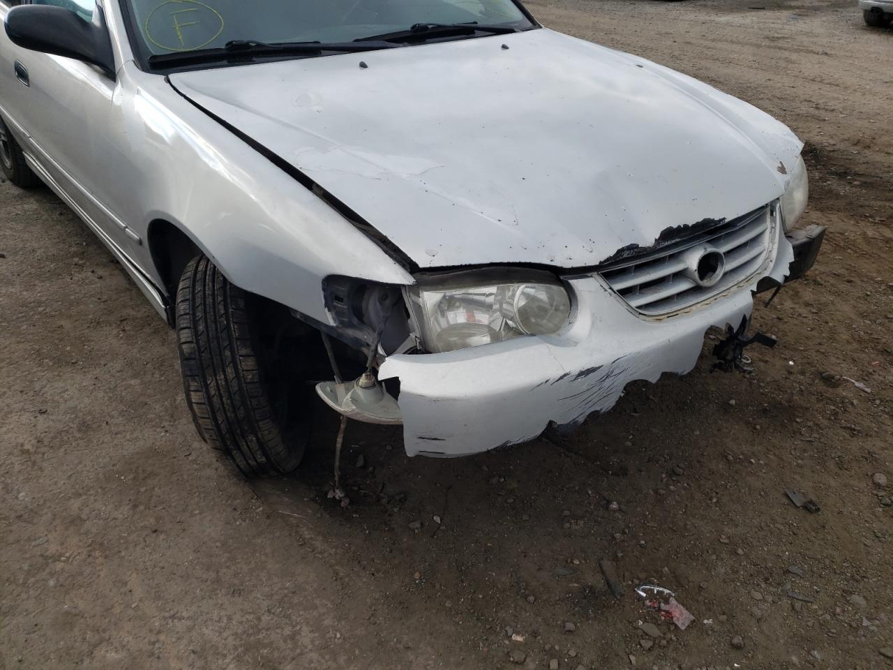 Photo 9 from auction – 2001 TOYOTA COROLLA CE with VIN 1NXBR12E31Z417857