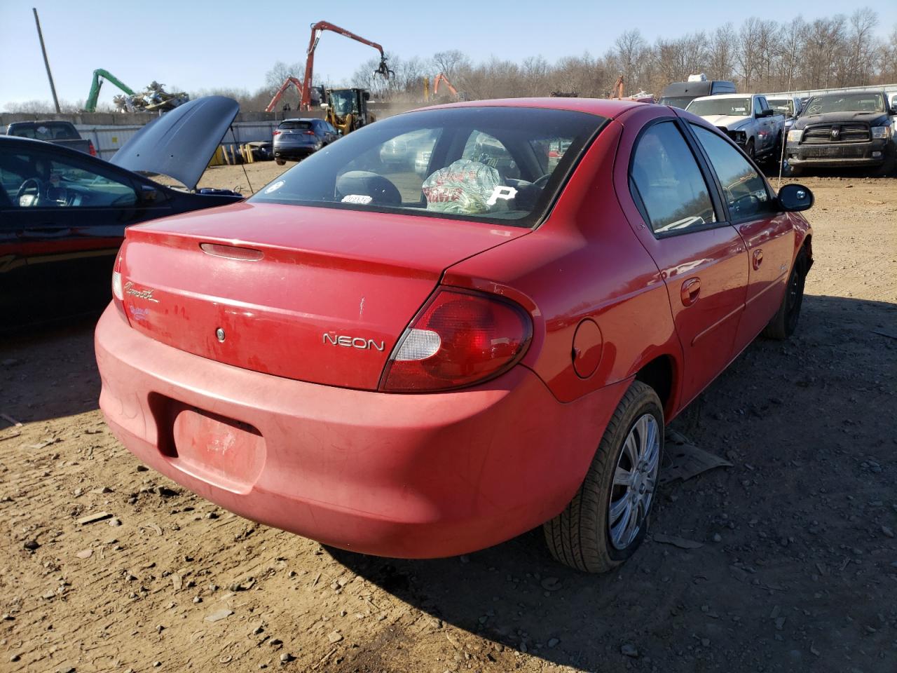 Photo 4 from auction – 2001 DODGE NEON SE with VIN 1B3ES46C41D110117