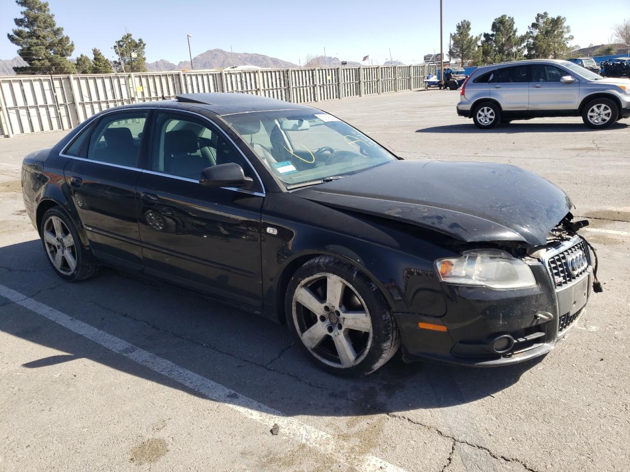 AUDI A4 S-LINE 2007 with VIN WAUEF78E57A144593 - Photo from auction