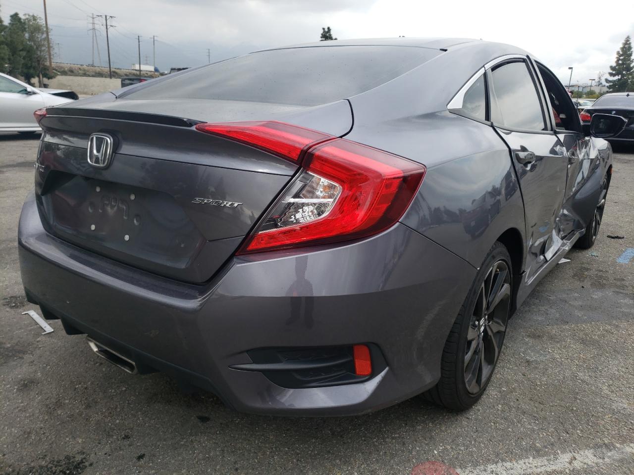 Photo 4 from auction – 2020 HONDA CIVIC with VIN 2HGFC2F85LH534817