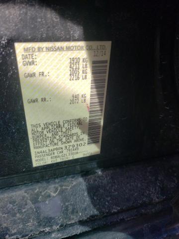 Photo 10 from auction – 2015 NISSAN ALTIMA 2.5 with VIN 1N4AL3AP9FN379302