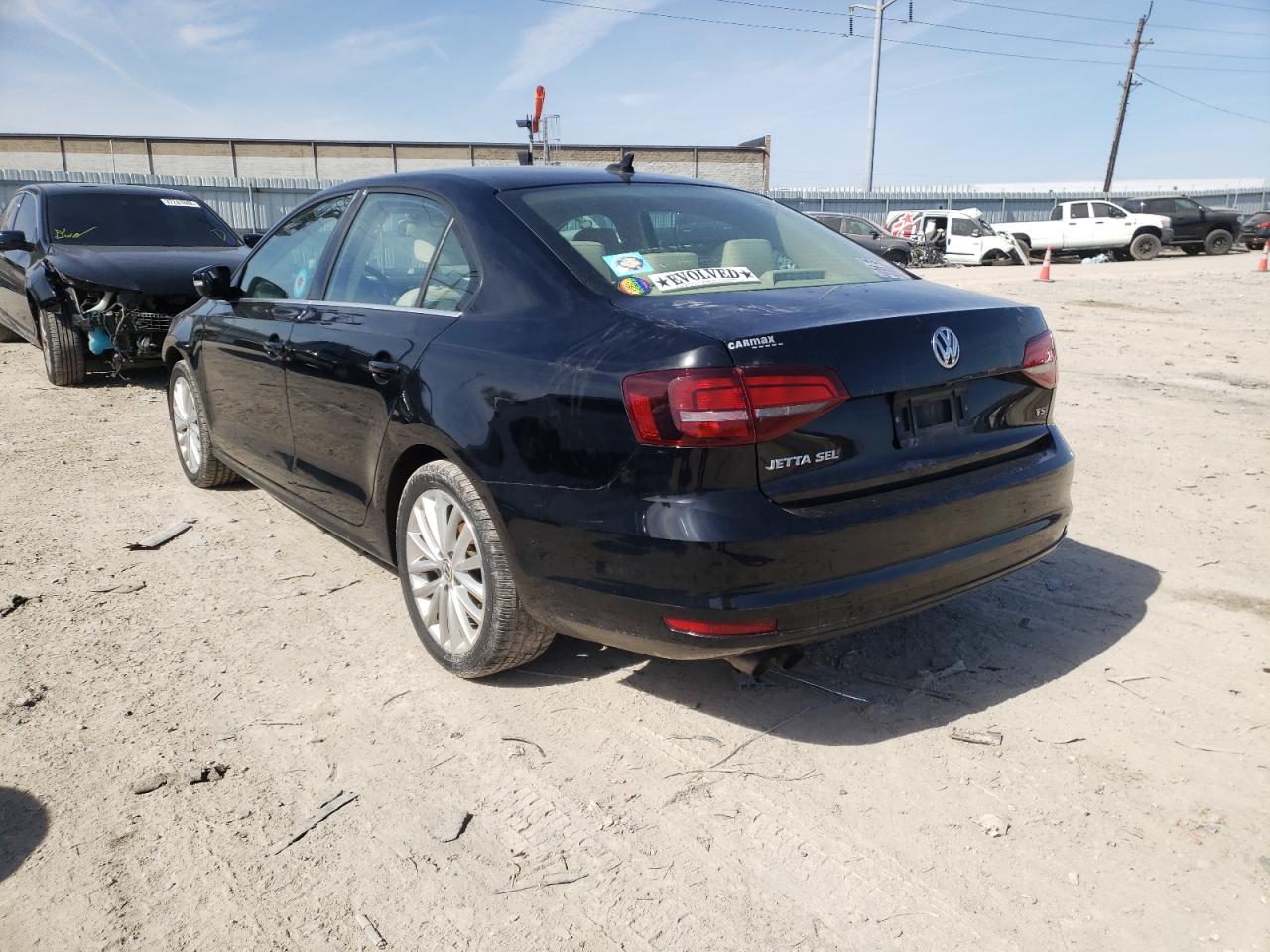 Photo 3 from auction – 2016 VOLKSWAGEN JETTA SEL with VIN 3VWL17AJ9GM236953
