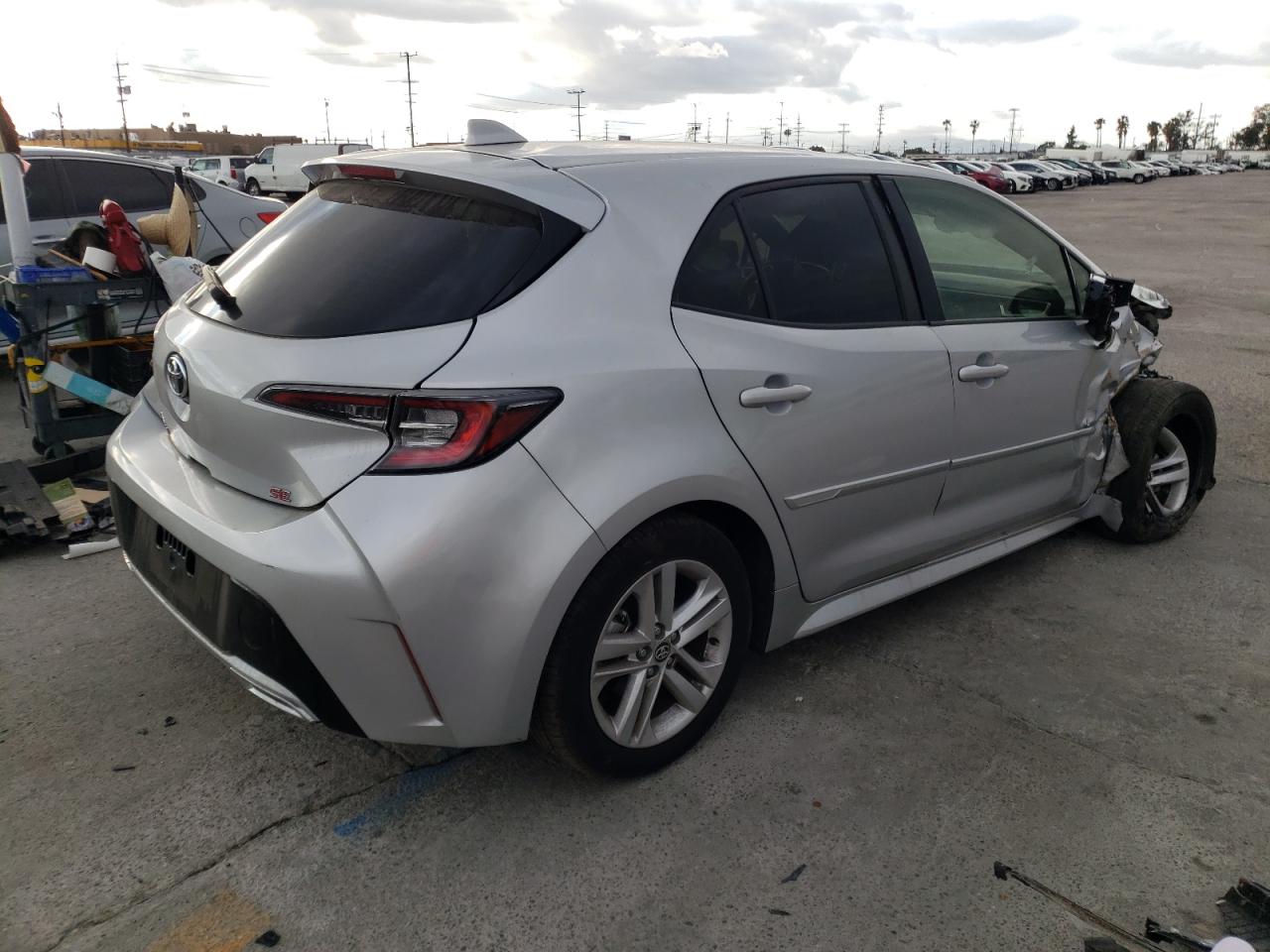 Photo 4 from auction – 2021 TOYOTA COROLLA SE with VIN JTND4MBE4M3107302