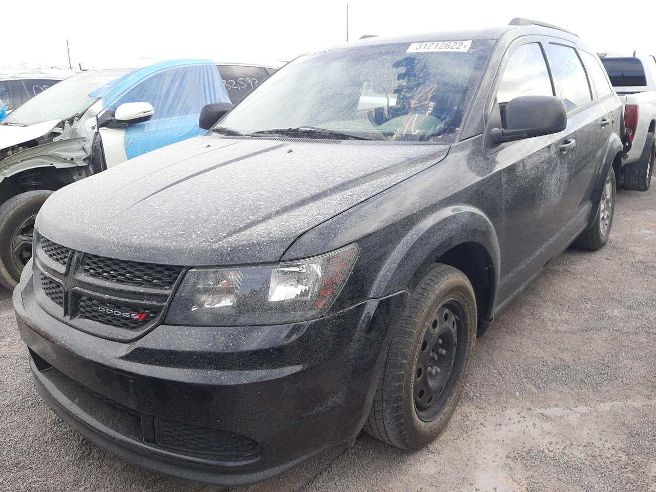 Photo 2 from auction – 2017 DODGE JOURNEY SE with VIN 3C4PDCABXHT673543