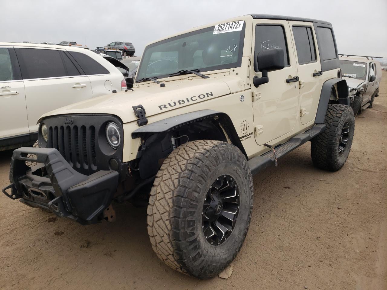 Photo 2 from auction – 2012 JEEP WRANGLER U with VIN 1C4BJWFG3CL117958