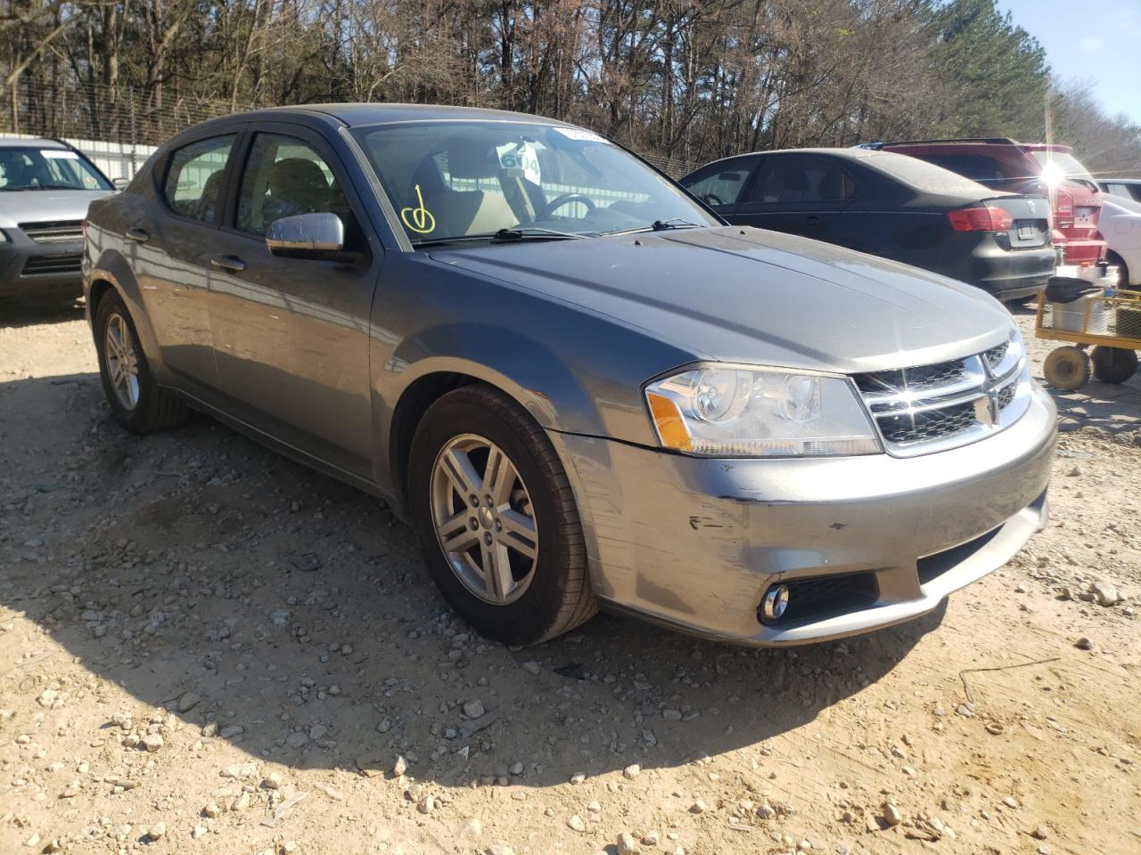 DODGE AVENGER SX 2013 with VIN 1C3CDZCB3DN581784 - Photo from auction