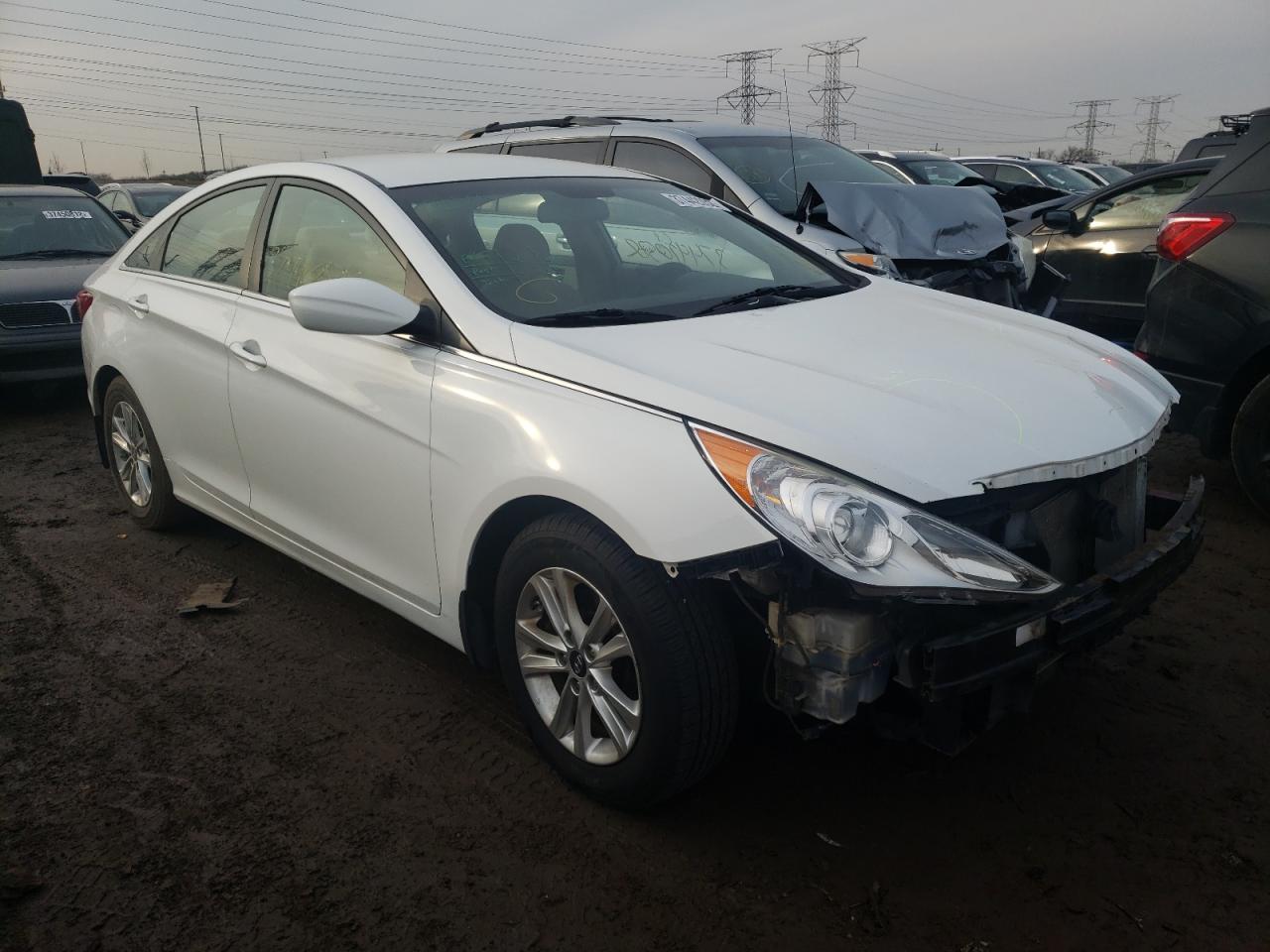 HYUNDAI SONATA GLS 2012 with VIN 5NPEB4AC4CH437460 - Photo from auction