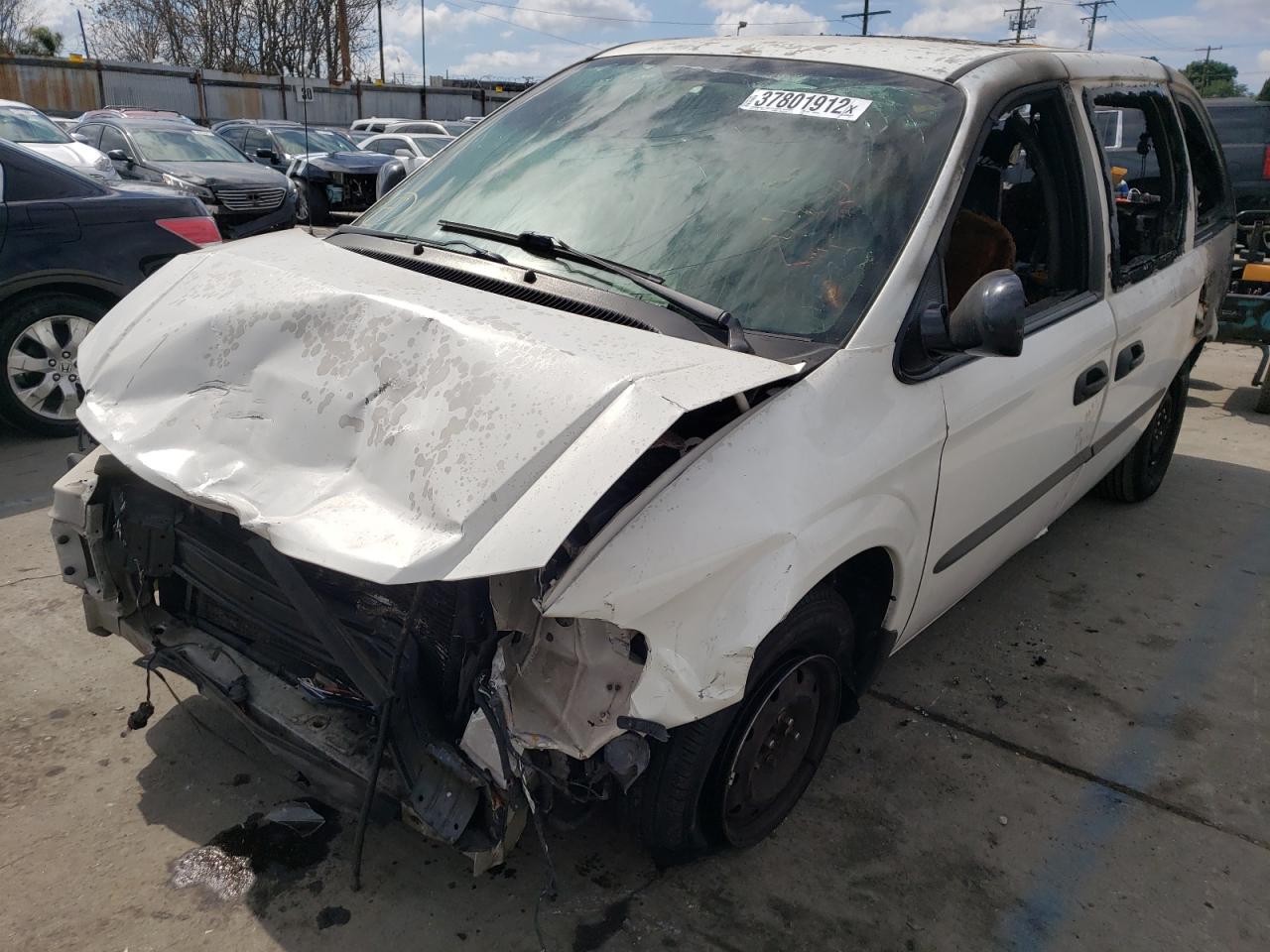 Photo 2 from auction – 2002 DODGE CARAVAN SE with VIN 1B4GP25312B700736