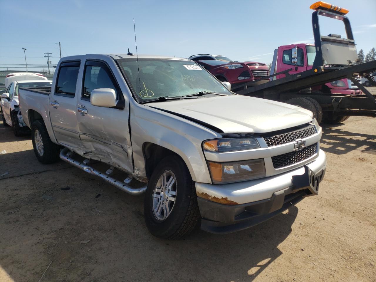 CHEVROLET COLORADO L 2011 with VIN 1GCHTCFE7B8110742 - Photo from auction