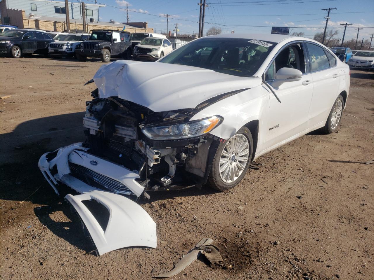 Photo 2 from auction – 2013 FORD FUSION SE with VIN 3FA6P0LU2DR220949