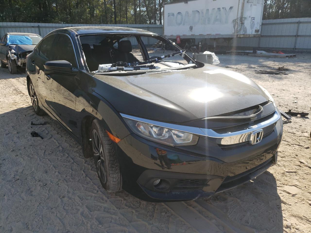 HONDA CIVIC EX 2016 with VIN 19XFC1F30GE014183 - Photo from auction
