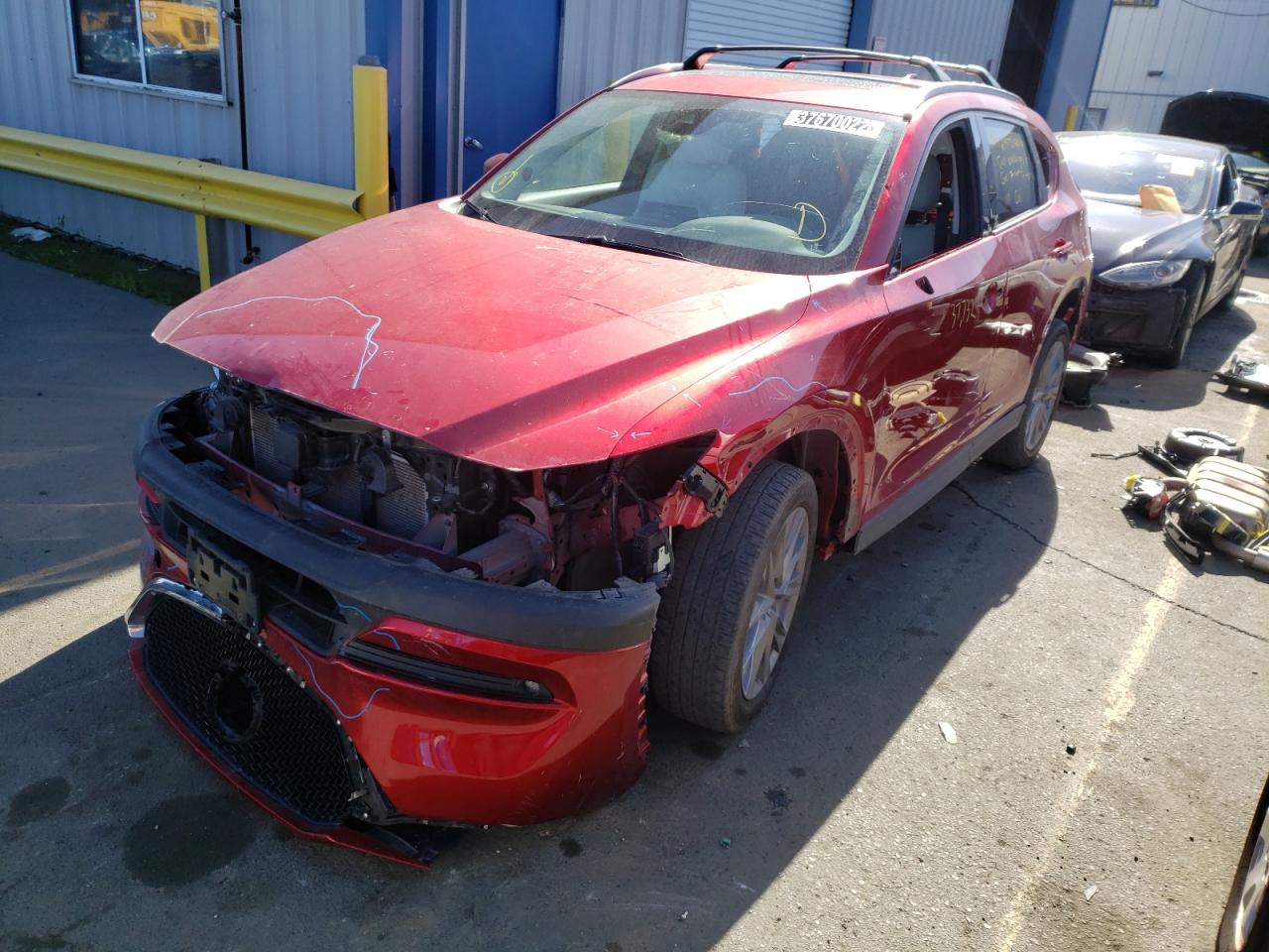 Photo 2 from auction – 2019 MAZDA CX-5 GRAND with VIN JM3KFADM8K1613367