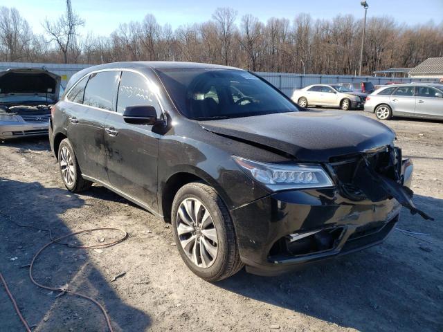 ACURA MDX TECHNO 2015 with VIN 5FRYD4H41FB029022 - Photo from auction
