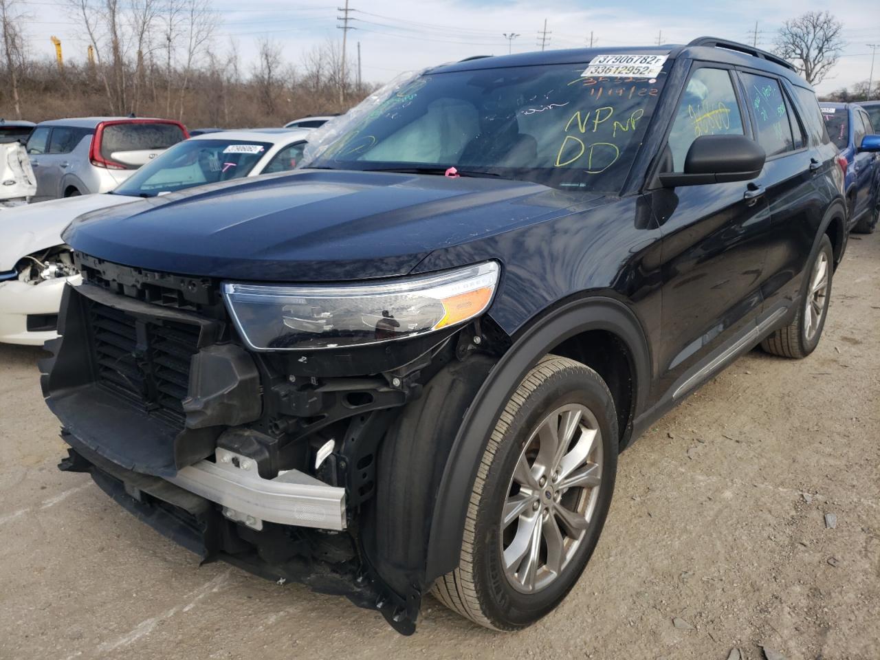 Photo 2 from auction – 2020 FORD EXPLORER X with VIN 1FMSK8DH8LGA36124