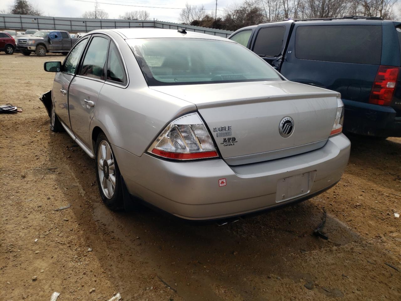 Photo 3 from auction – 2008 MERCURY SABLE PREM with VIN 1MEHM42W08G620963
