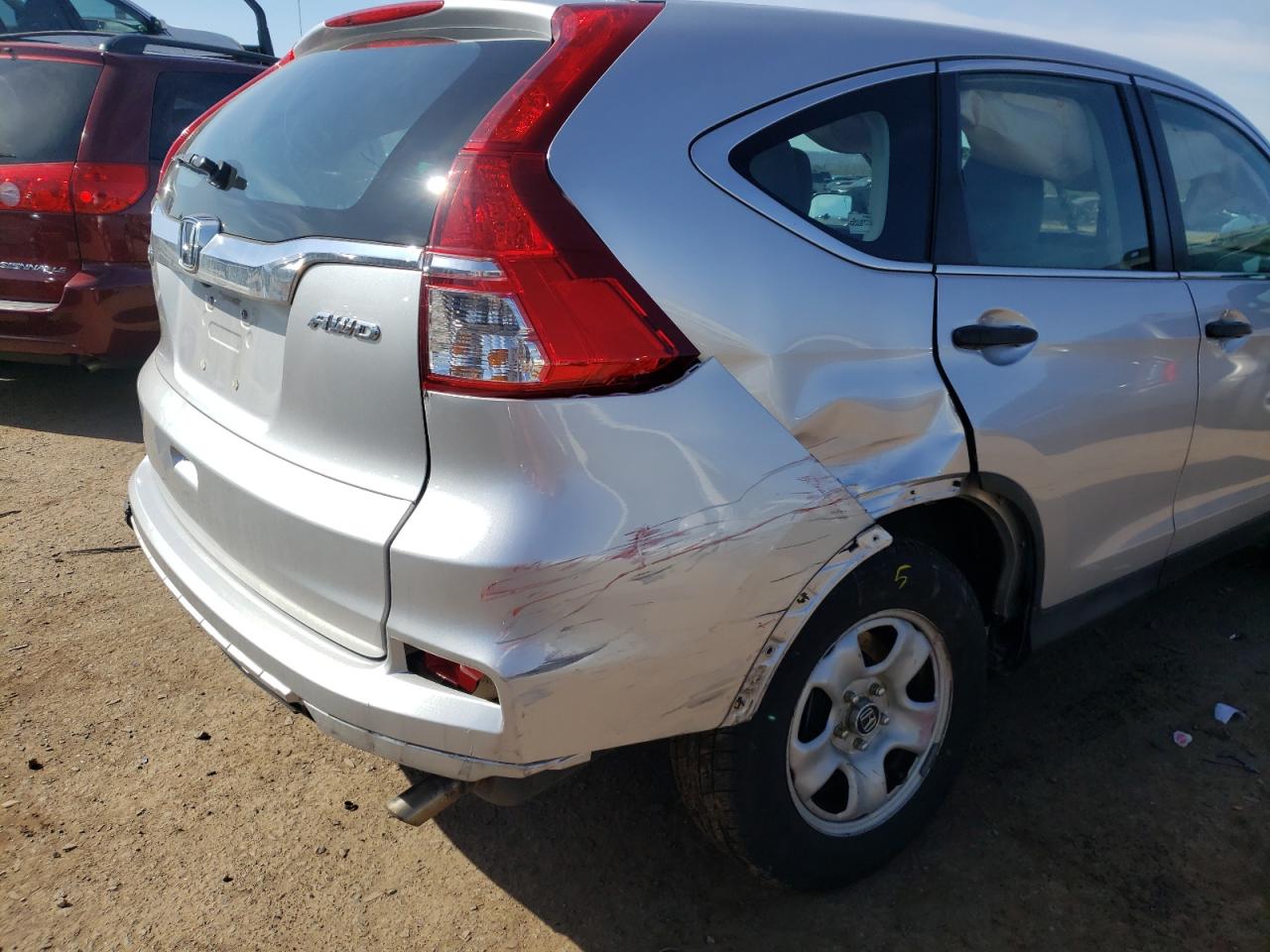 Photo 9 from auction – 2016 HONDA CR-V LX with VIN 2HKRM4H30GH670761