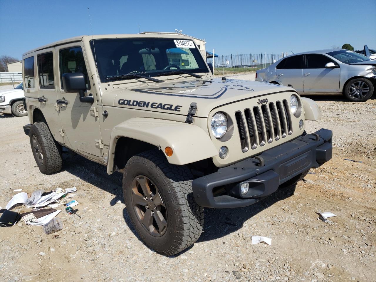 JEEP WRANGLER U 2018 with VIN 1C4BJWDG8JL871390 - Photo from auction