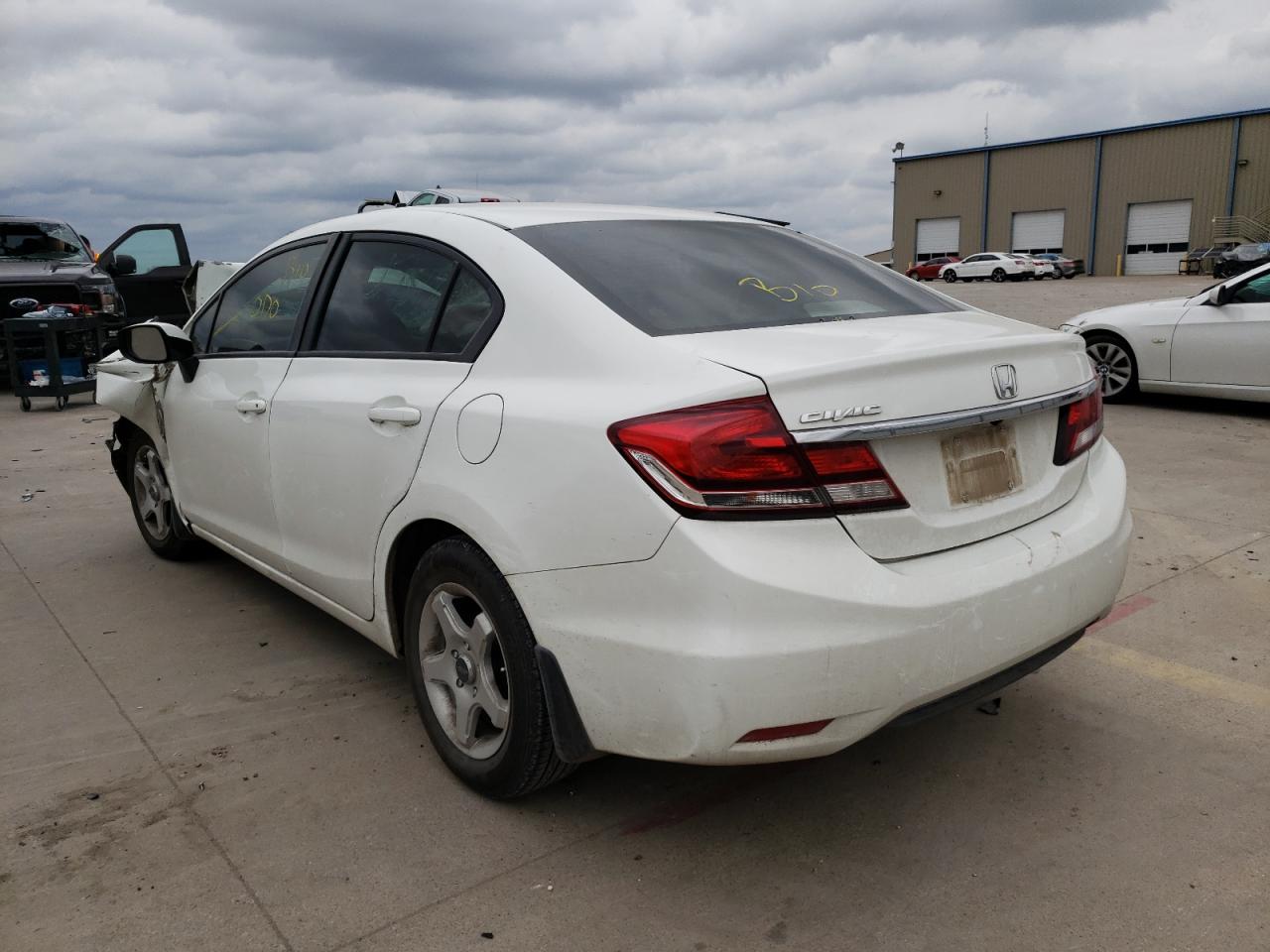 Photo 3 from auction – 2013 HONDA CIVIC LX with VIN 2HGFB2F52DH540164