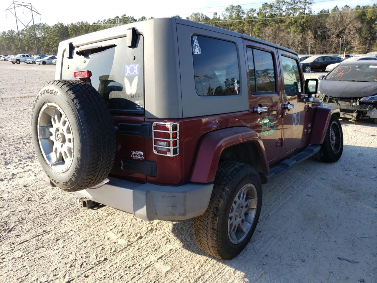 Photo 4 from auction – 2008 JEEP WRANGLER U with VIN 1J8GB59148L554260