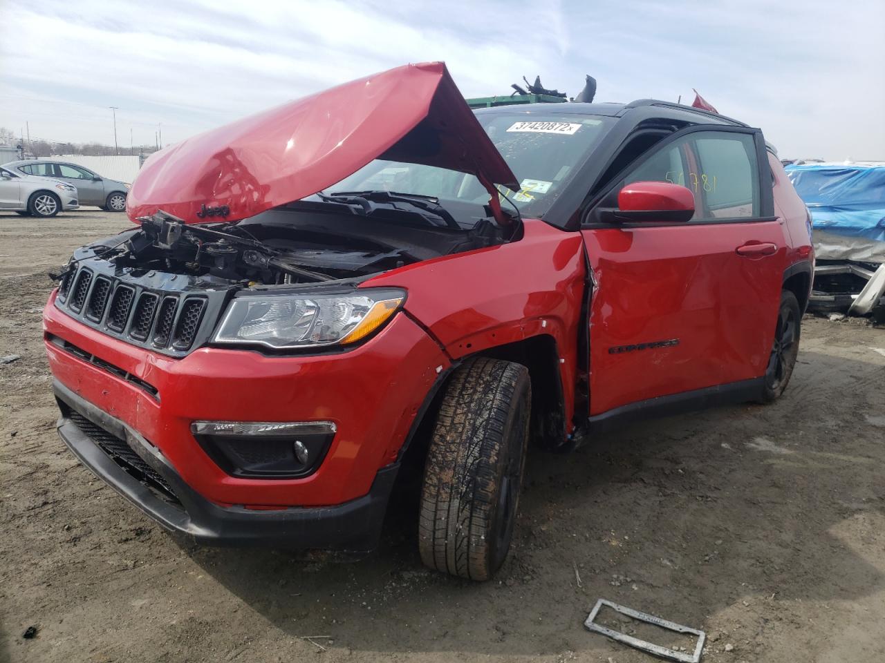 Photo 2 from auction – 2018 JEEP COMPASS LA with VIN 3C4NJDBB8JT453358