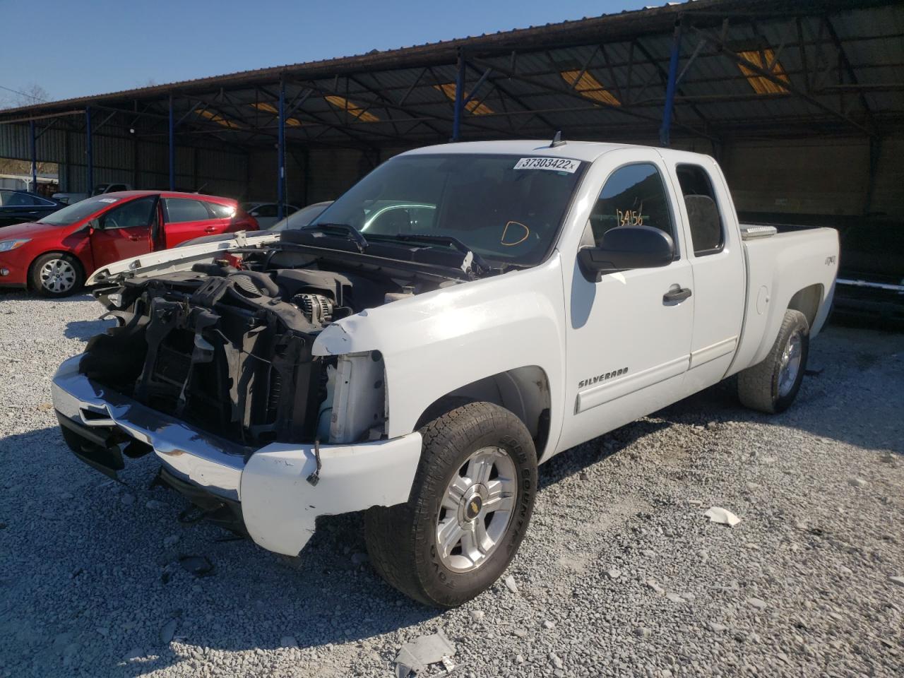 Photo 2 from auction – 2011 CHEVROLET SILVERADO with VIN 1GCRKREA1BZ100453