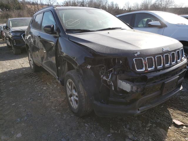 JEEP COMPASS SP 2018 with VIN 3C4NJDABXJT117227 - Photo from auction