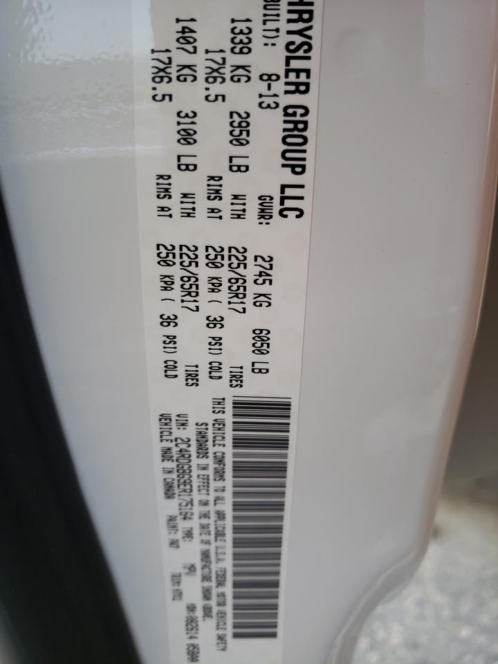 Photo 10 from auction – 2014 DODGE GRAND CARA with VIN 2C4RDGBG9ER175164