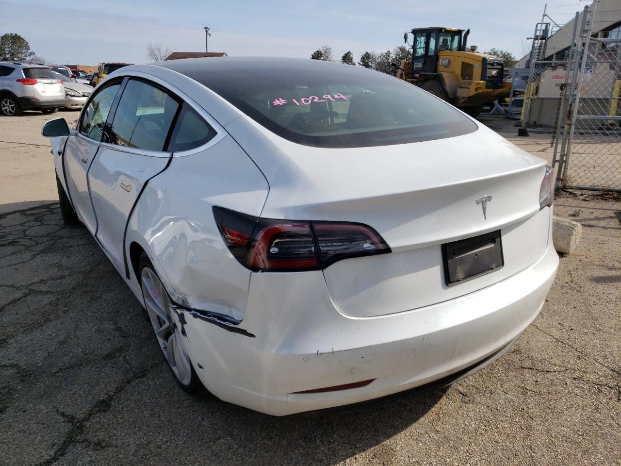 Photo 3 from auction – 2020 TESLA MODEL 3 with VIN 5YJ3E1EA6LF661625