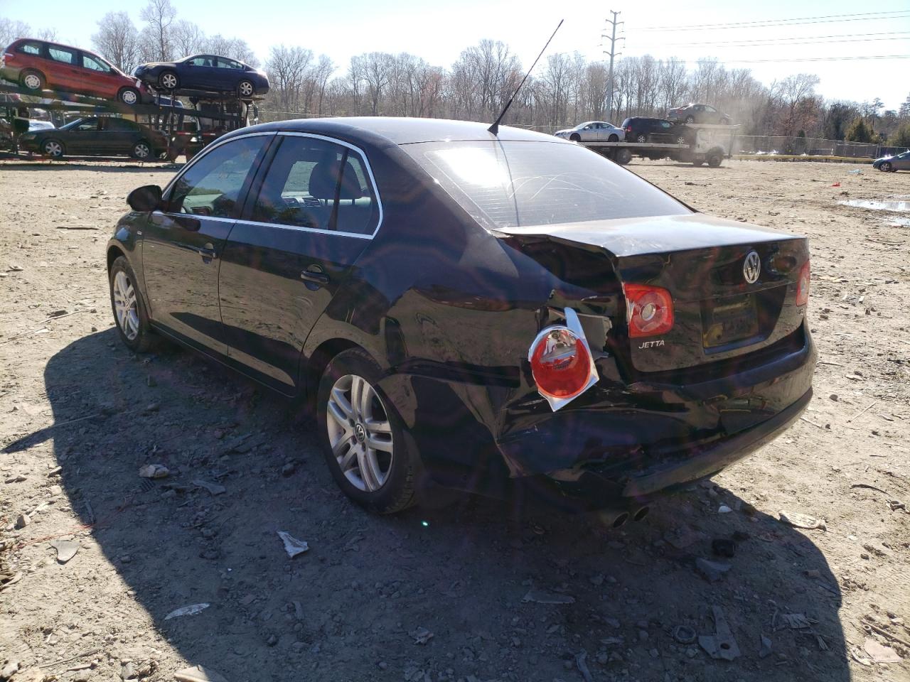 Photo 3 from auction – 2007 VOLKSWAGEN JETTA WOLF with VIN 3VWEF71KX7M201731