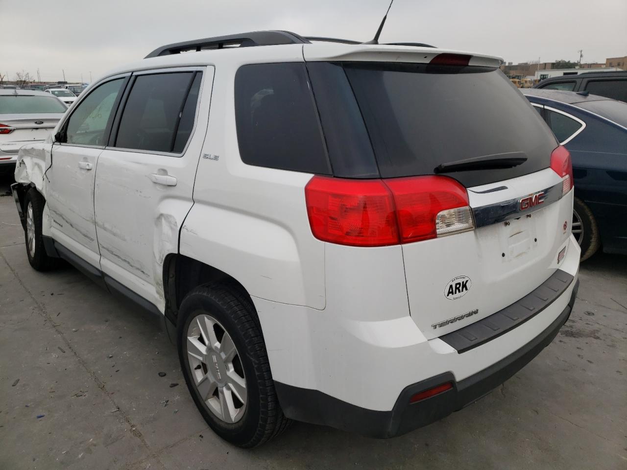 Photo 3 from auction – 2012 GMC TERRAIN SL with VIN 2GKALSEKXC6126982
