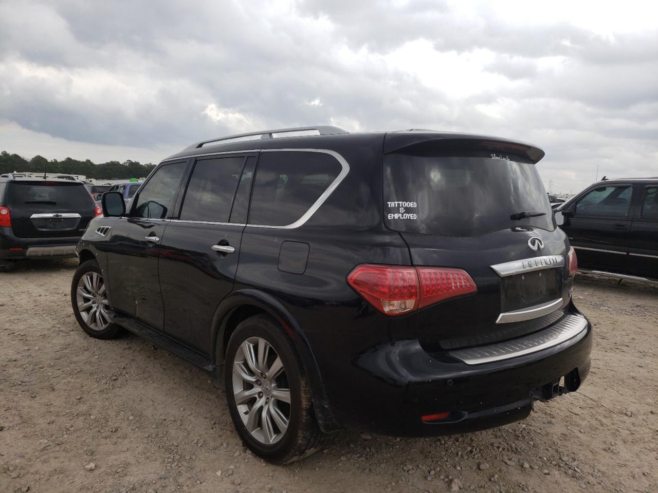 Photo 3 from auction – 2012 INFINITI QX56 with VIN JN8AZ2ND3C9716607