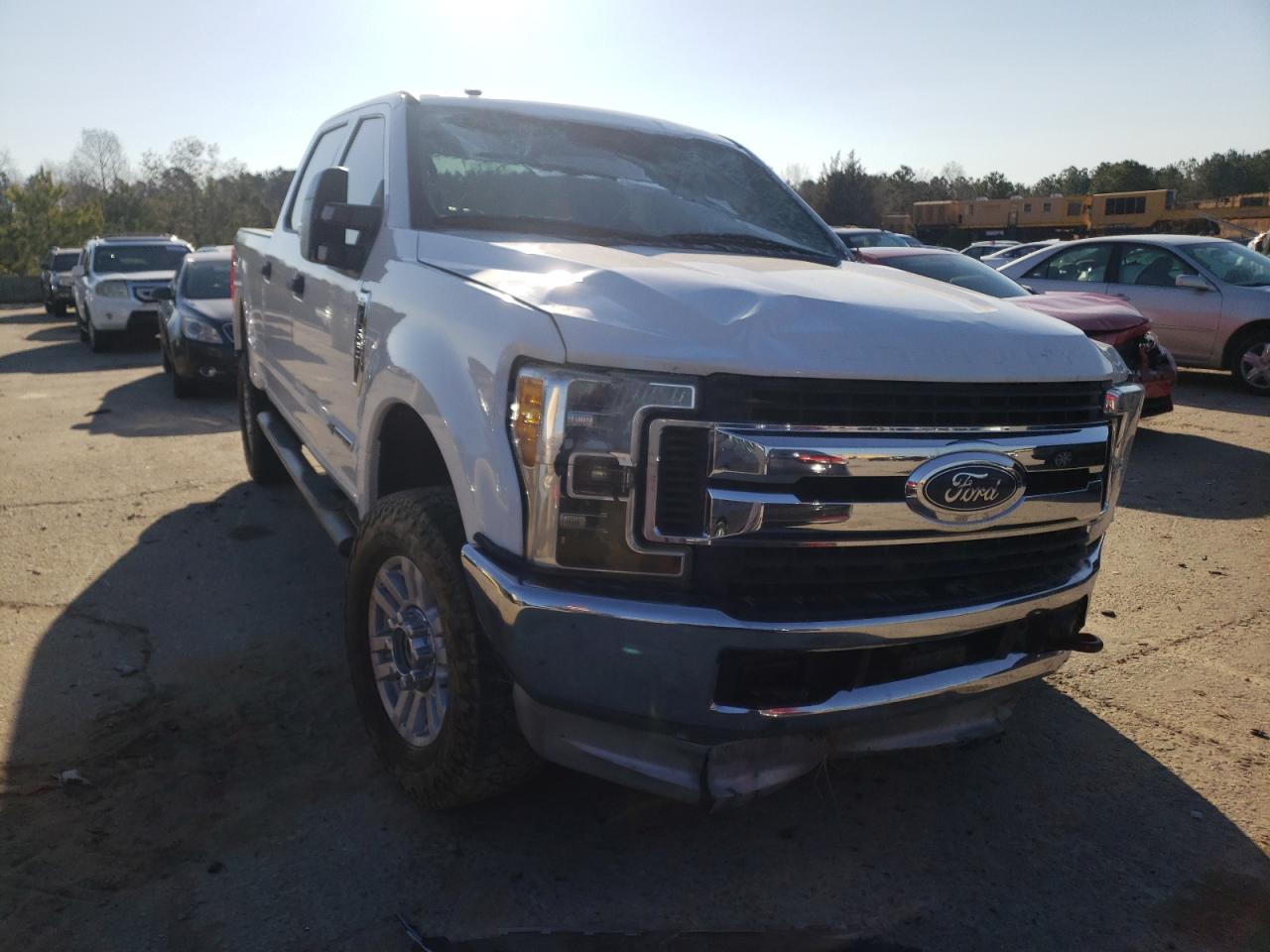 FORD F250 SUPER 2017 with VIN 1FT7W2BT1HED10964 - Photo from auction
