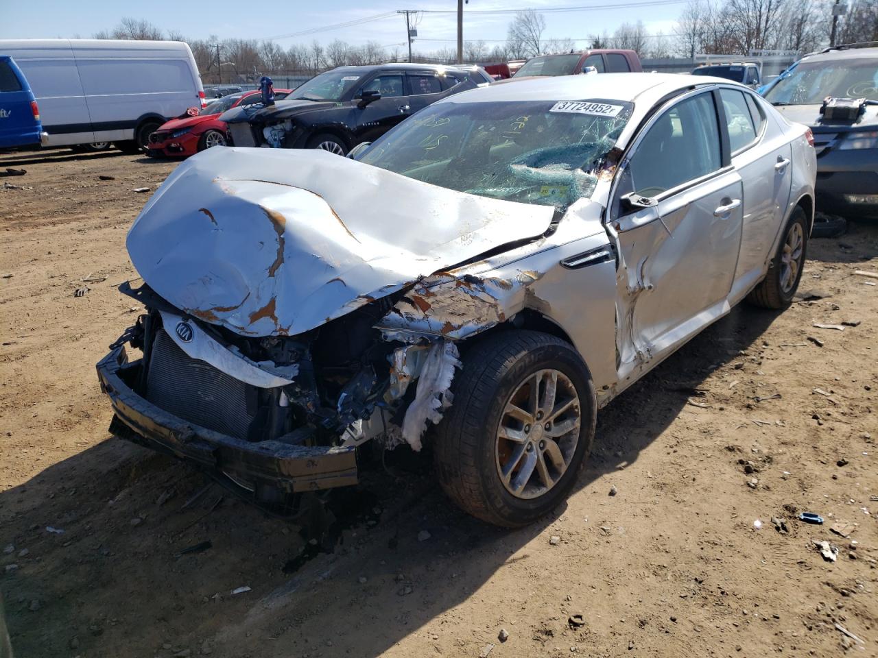 Photo 2 from auction – 2013 KIA OPTIMA LX with VIN KNAGM4A76D5395037