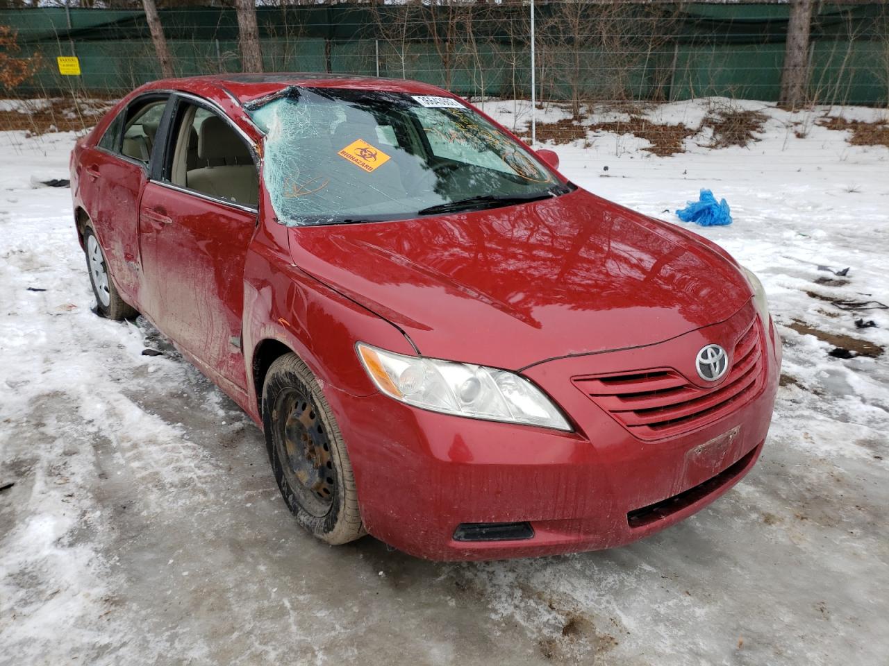 TOYOTA CAMRY CE 2008 with VIN 4T4BE46K88R030573 - Photo from auction