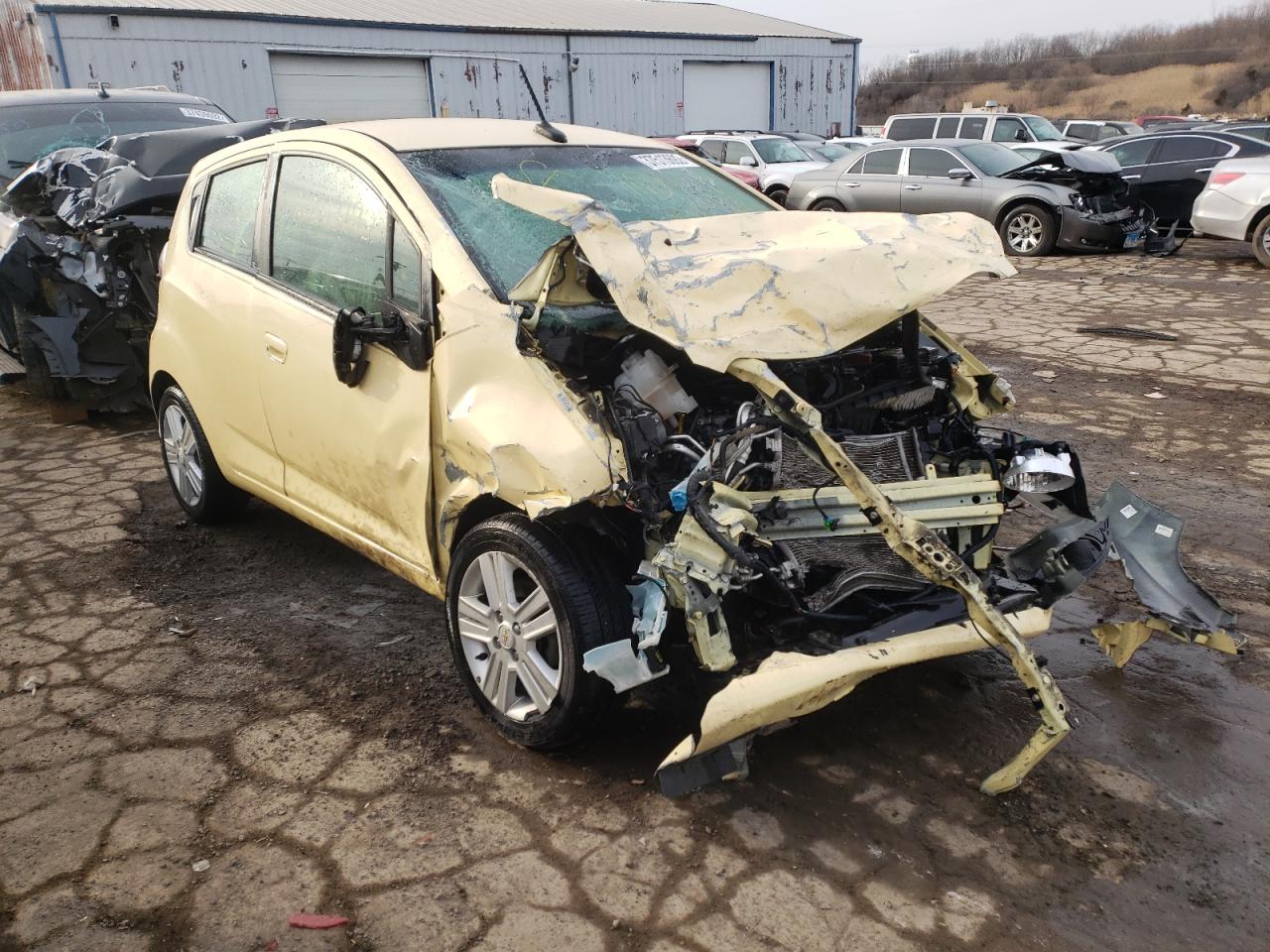 CHEVROLET SPARK LS 2014 with VIN KL8CB6S90EC433080 - Photo from auction