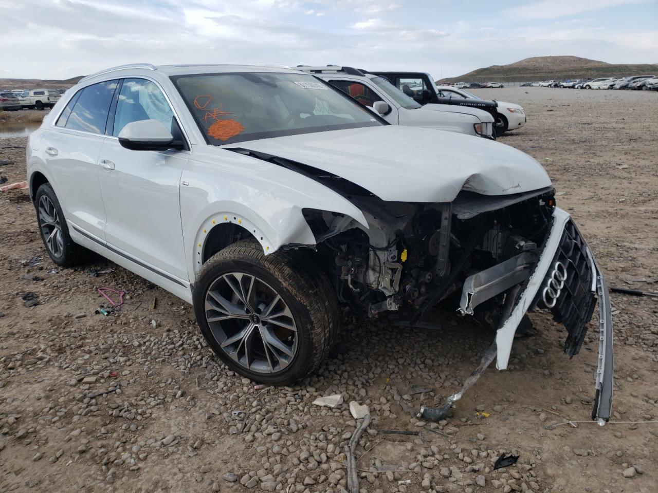 AUDI Q8 PREMIUM 2021 with VIN WA1EVAF16MD028987 - Photo from auction