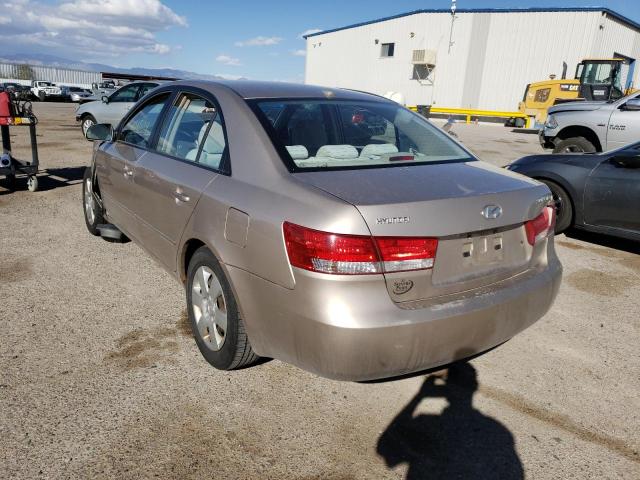 Photo 3 from auction – 2008 HYUNDAI SONATA with VIN 5NPET46C28H399918