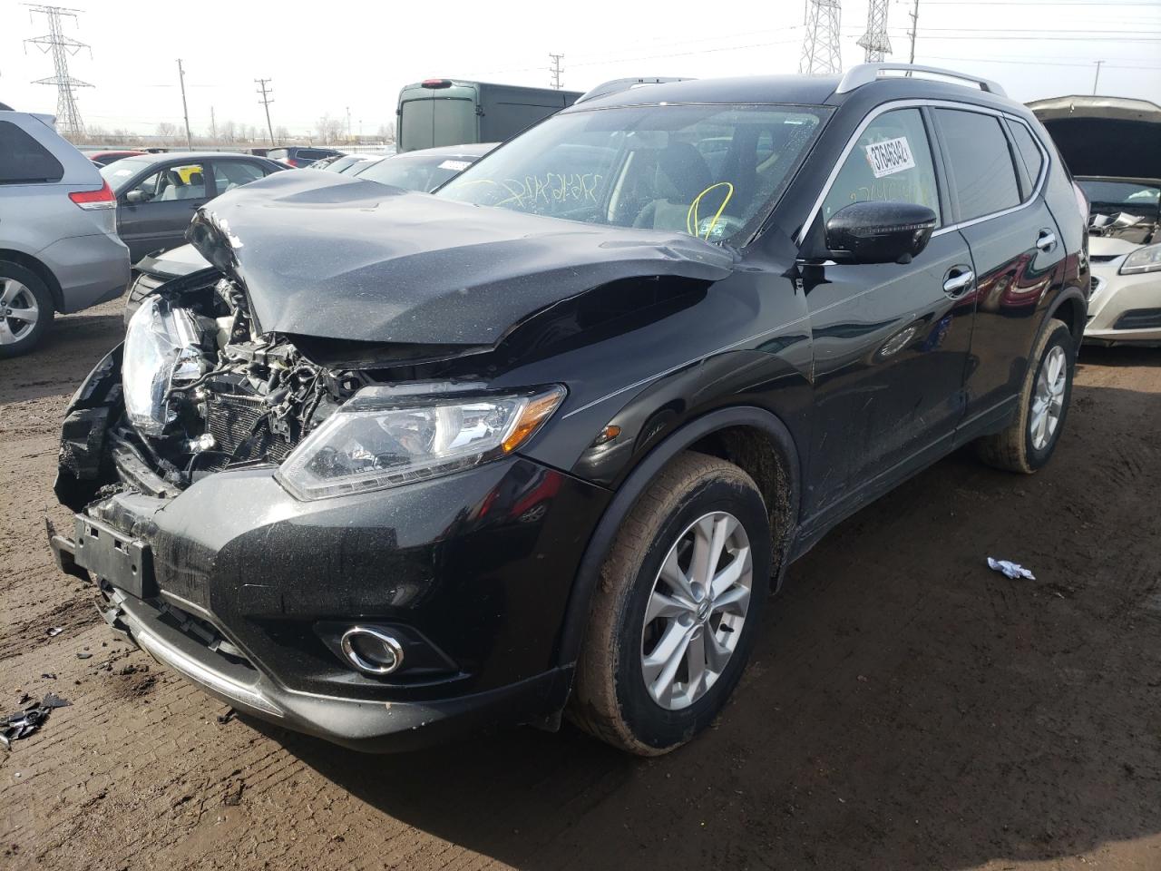 Photo 2 from auction – 2016 NISSAN ROGUE S with VIN KNMAT2MV8GP735730