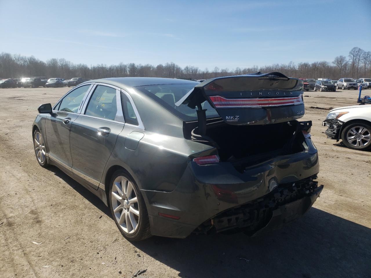 Photo 3 from auction – 2015 LINCOLN MKZ with VIN 3LN6L2J95FR607199