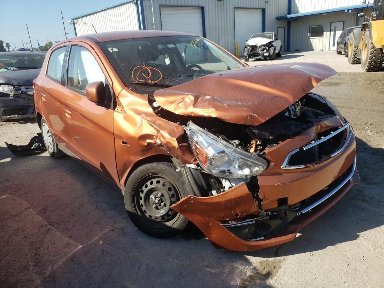 MITSUBISHI MIRAGE ES 2018 with VIN ML32A3HJ5JH008752 - Photo from auction