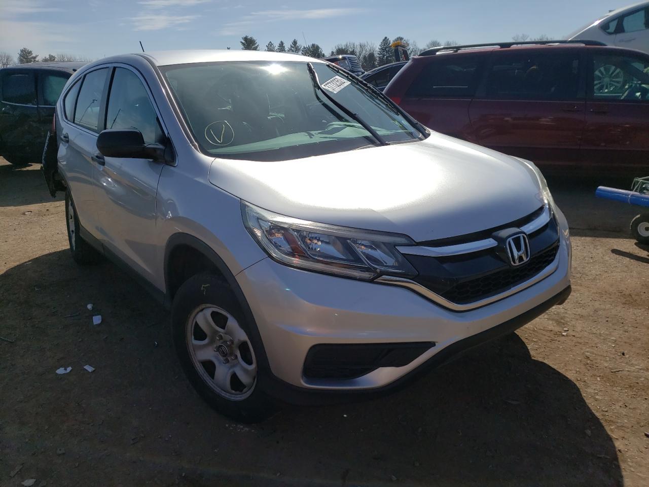 Photo 1 from auction – 2016 HONDA CR-V LX with VIN 2HKRM4H30GH670761