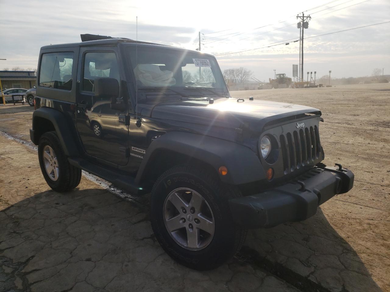 JEEP WRANGLER S 2013 with VIN 1C4AJWAG3DL524151 - Photo from auction