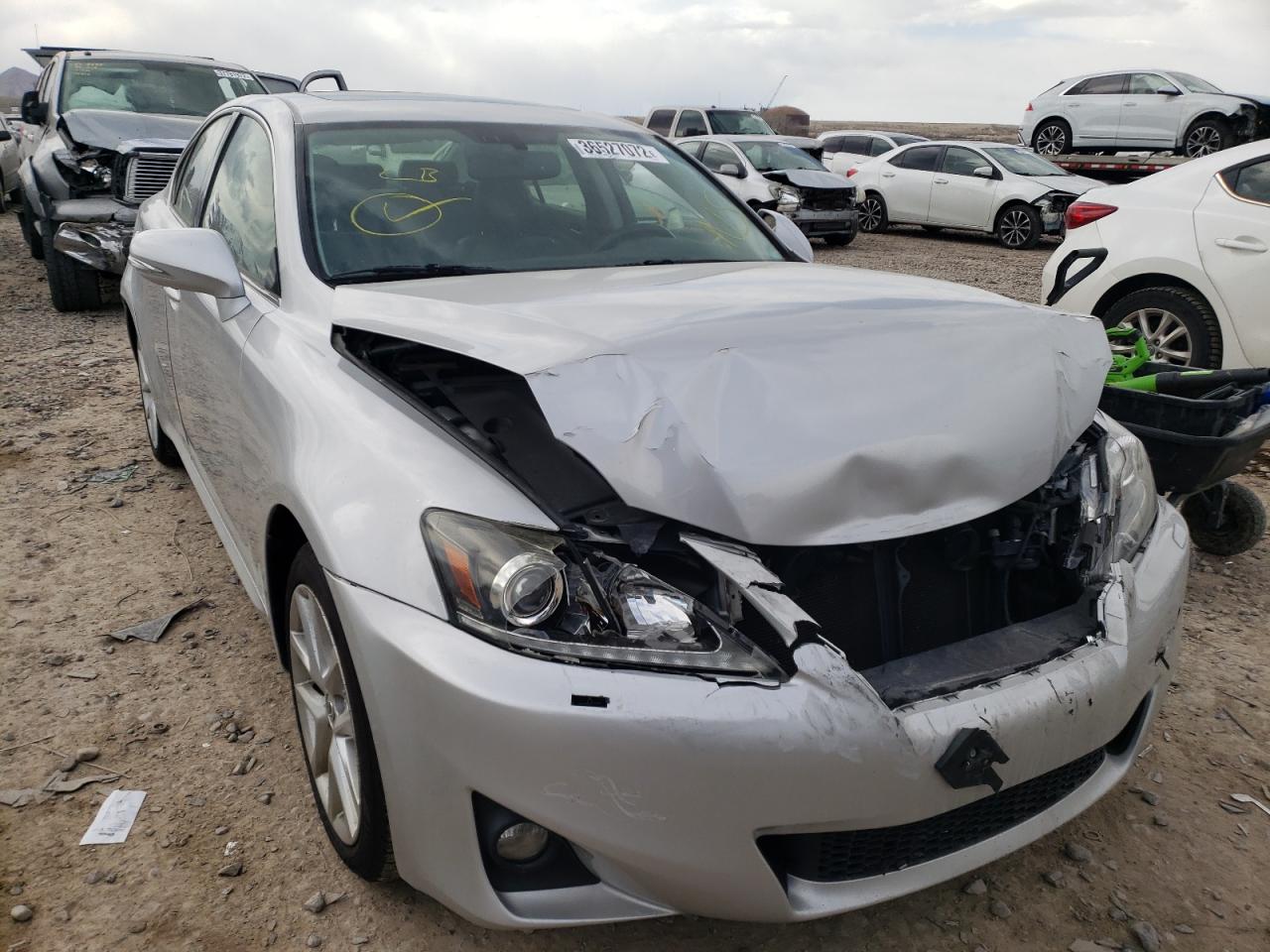 LEXUS IS 350 2012 with VIN JTHCE5C20C5002393 - Photo from auction