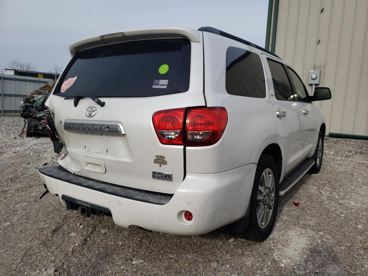 Photo 4 from auction – 2008 TOYOTA SEQUOIA PL with VIN 5TDBY67A98S005662