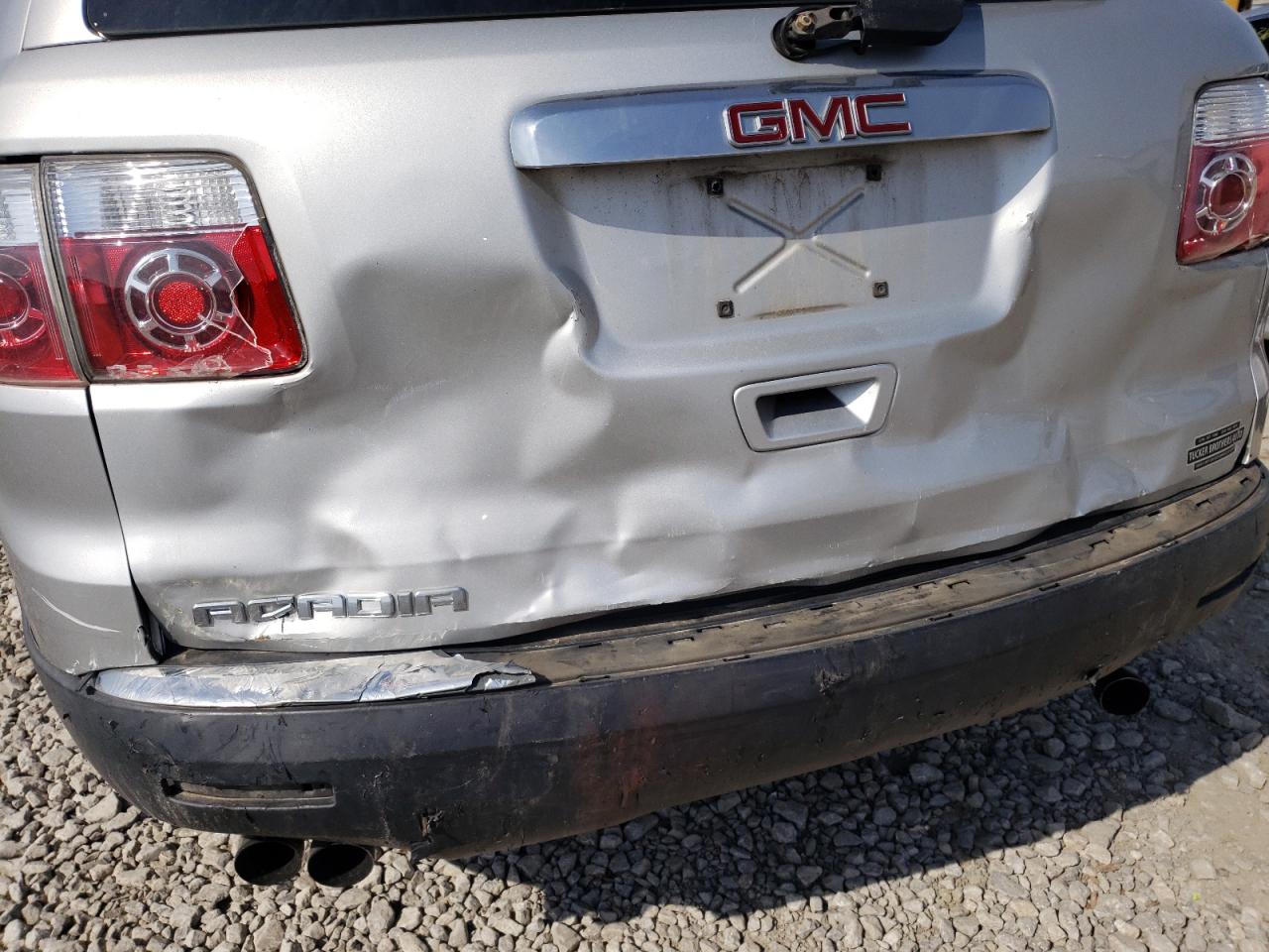 Photo 9 from auction – 2009 GMC ACADIA SLE with VIN 1GKER13D59J113115